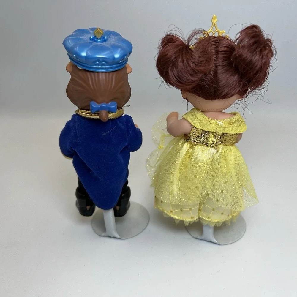 Vintage Disney Enchanted Nursery 2005 Mattel Beauty And The Beast Dolls Belle 5